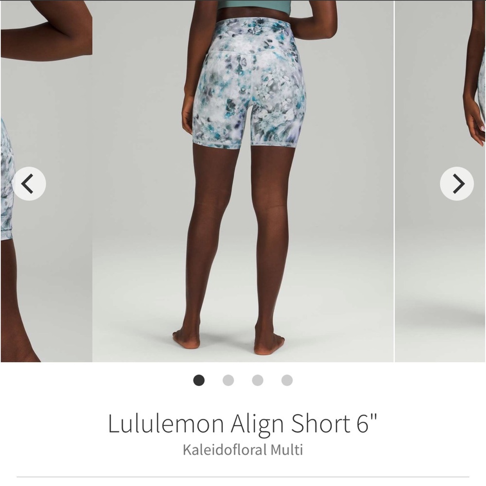 lululemon athletica Kaleidofloral Multi Align Short 6"